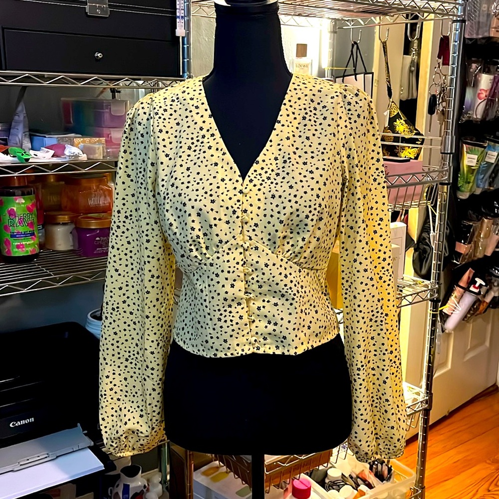 Levi’s flower blouse